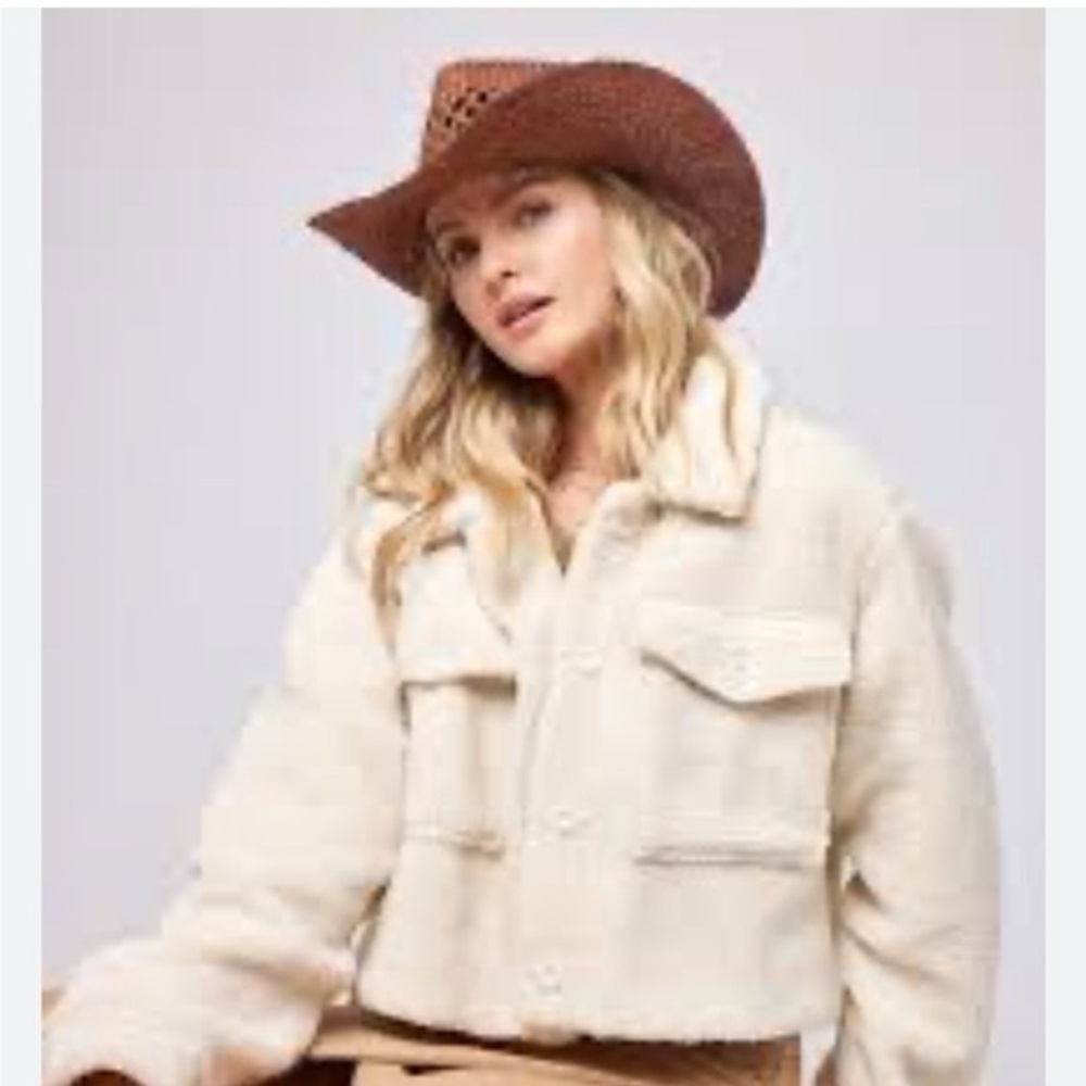 LSpace Sonoma Sherpa Cropped Jacket - Picture 2 of 7
